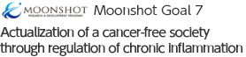 Moonshot Goal 7 Actualization of a cancer-free society through regulation of chronic inflammation